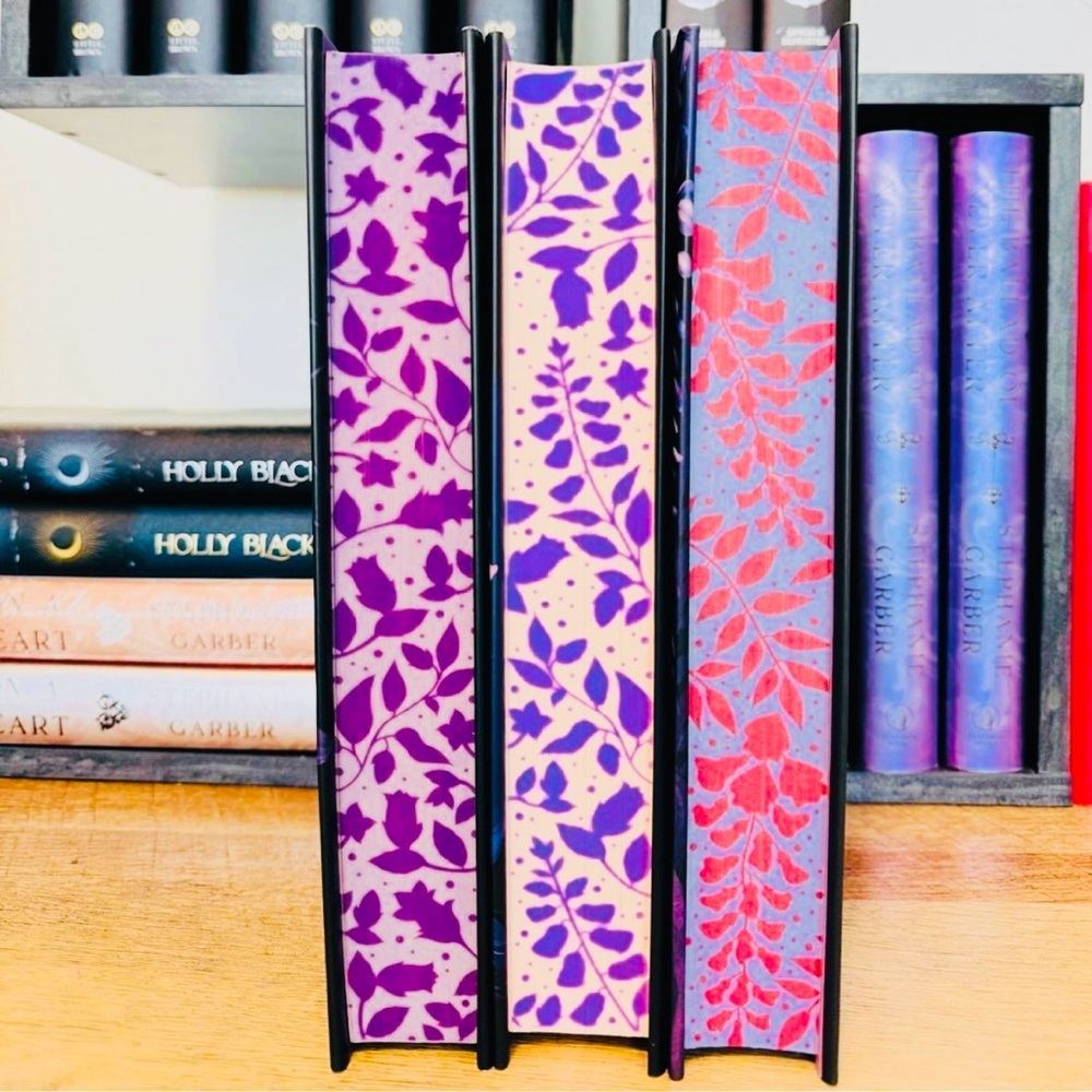 Fairyloot Signed Editions Belladonna + Foxglove + Wisteria